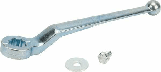 Pièces agricoles - Hydraulique - Levier pour vanne à bille cour