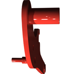 Pièces agricoles - Pièce divers - bras oscillant arrière soudé à droite