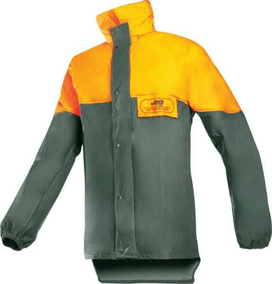 Vêtements et protections - Vêtement  - Veste de pluie, vert-orange XL
