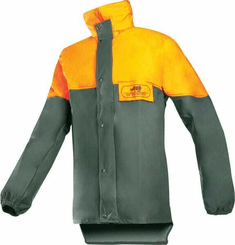 Vêtements et protections - Vêtement  - Veste de pluie, vert-orange XL