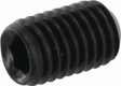 Vis sans tête six pans creux bout cuvette M10x16 45H noir