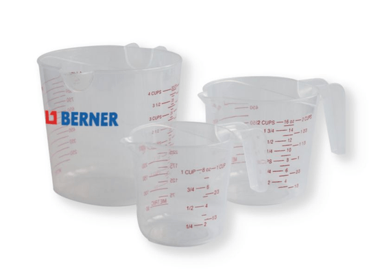 Equipement d'atelier - Equipement d'atelier divers - SET DE 3 GOBELETS GRADUES