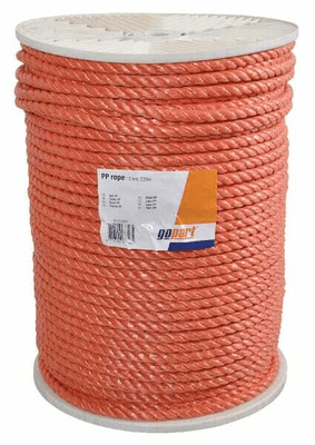Pièces agricoles - Fasteners - Corde PP orange 10 mm, 220 m
