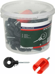 Pièces agricoles - Cloture,Jardin & Sylviculture - Isolateurs annulaires, 90 pces