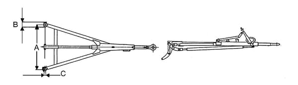 Pièces agricoles - Pièce divers - Frein à inertie 1000/70/26 BPW
