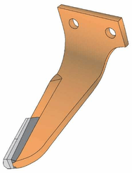 Pièces agricoles - Travail du sol - Dent de herse carb. G. adapt. sur Kuhn