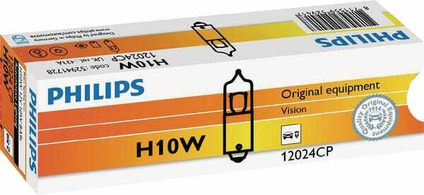 Pièces agricoles - Eclairage - Ampoule 12V 10W H10W BA9s