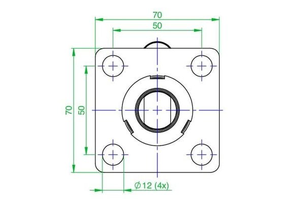 Pièces agricoles - Hydraulique - Vérin changement rapide CW10