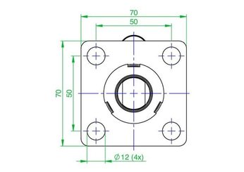 Pièces agricoles - Hydraulique - Vérin changement rapide CW10