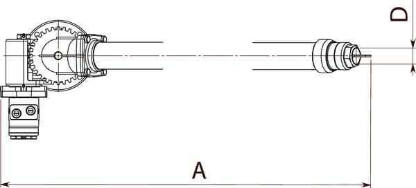 Pièces agricoles - Fertilisation & Lisier - Pistolet pivotant 4" hydr.