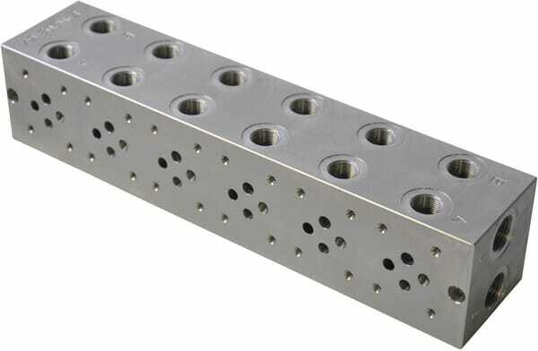 Pièces agricoles - Hydraulique - Base MRA3-6-G-Z NG6 ALU