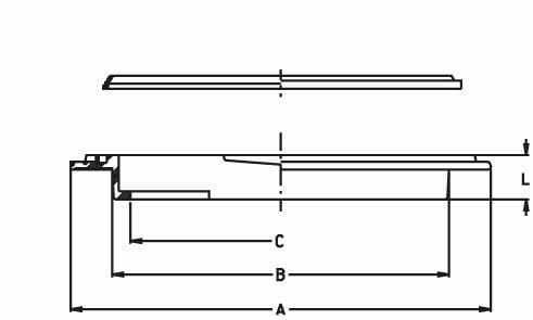 Pièces agricoles - Pièce Pulvérisateur - Bague de couvercles de réservoirs Ø 140 mm