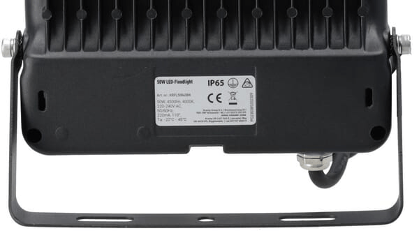 Pièces agricoles - Electricité - Projecteur LED, 50W, 4000K