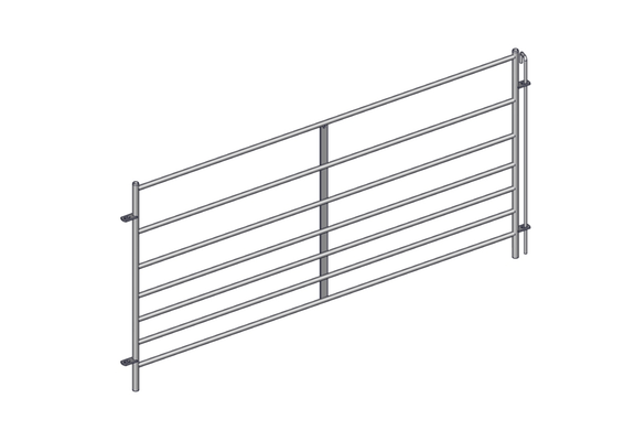 Materiels - Accessoires 200Kg-300Kg - PACK DE 12 CLAIES OVIN 7 LISSES H.1M L.2M