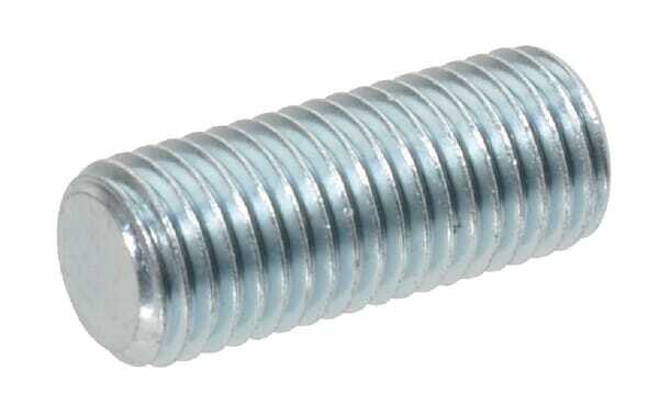 Pièces agricoles - Fasteners - Vis sans tête six pans creux bout plat M16x40 zinqué