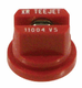 Buse à jet plat XR 110° 4 rouge acier inoxydable TeeJet ZNT