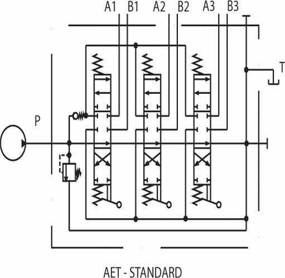 Pièces agricoles - Hydraulique - Distributeur monobloc