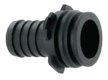 Raccord de tuyau droit 75 mm avec connexion mâle T9