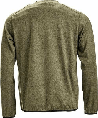 Vêtements et protections - Vêtement  - Sweat polaire col rond homme, olive S
