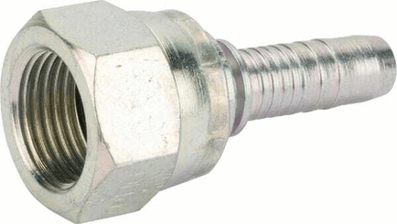 Pièces agricoles - Hydraulique - Raccord à sertir DN10-3/4 JIC