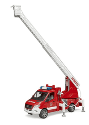 Loisirs - Jouets - Moteur d'incendie MB Sprinter avec échelle, pompe à eau et module son et lumière