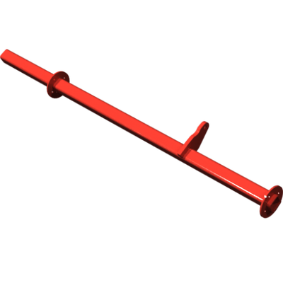 Pièces agricoles - Pièce divers - tube de retenue avant gauche -peint-