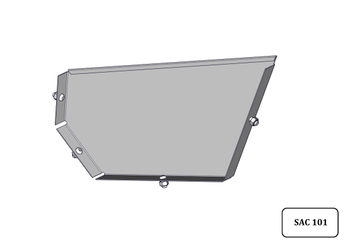 Materiels - Accessoires 0Kg-5Kg - TOLE D'EXTREMITE POUR AUGE GRANDE CAPACITE OVIN CAPRIN