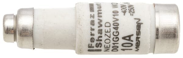 Pièces agricoles - Electricité - Fusible 400V 10A longueur 36mm
