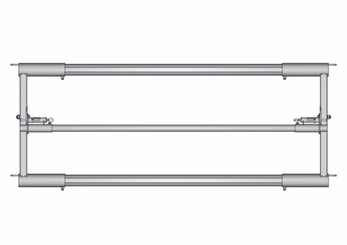 Materiels - Cornadis - PACK DE 6 PANNEAUX ENGRAISSEMENT 3TUBES L.3M