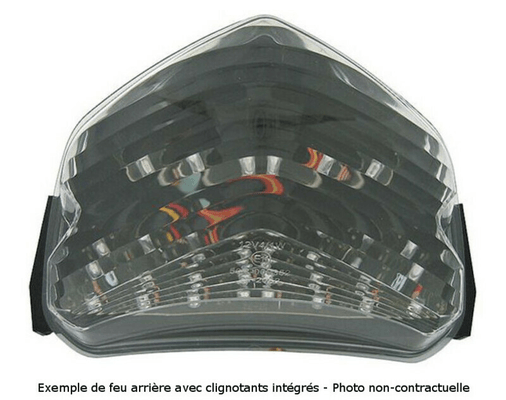 Pièces Quad & Motos - Equipement véhicule - Feu arrière BIHR LED avec clignotants intégrés Suzuki BANDIT 650/1250
