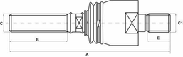 Articulation axiale
