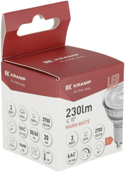 Pièces agricoles - Electricité - Ampoule LED SMD - Spot MR16 GU10 3W