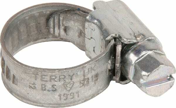 Pièces agricoles - Fasteners - Collier de serrage ZP (Ooo) 9,5-12mm