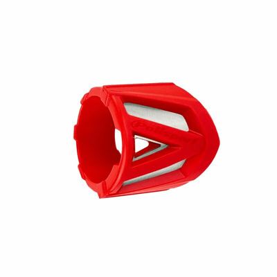 Pièces Quad & Motos - Equipement véhicule - Protection de silencieux POLISPORT longue rouge