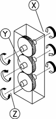 Pièces agricoles - Transmission - Multifunnktionsgetriebe
