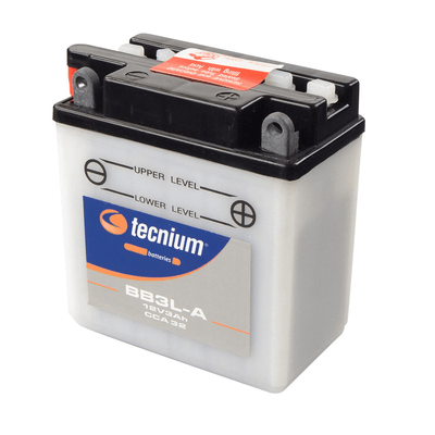 Pièces Quad & Motos - Electrique - Batterie TECNIUM conventionnelle avec pack acide - BB3L-A