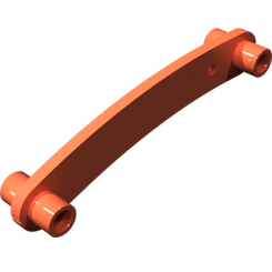 Pièces agricoles - Pièce divers - guidon inférieur soudé -peint-