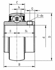 Pièces agricoles - Roulements - Roulement à billes