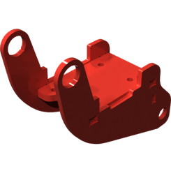 Pièces agricoles - Pièce divers - Cadre soudée avec bride -peinte-