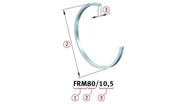 Pièces agricoles - Roulements - Bague de fixation FRM(FRB)