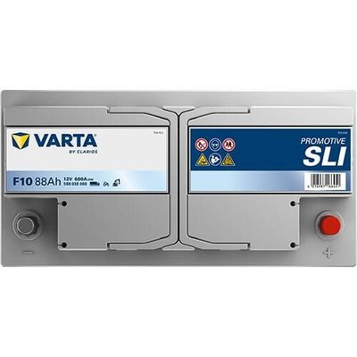 Pièces agricoles - Eclairage - Battery 12V 88Ah 680A F10 VARTA Promotive SLI