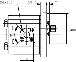 Pièces agricoles - Hydraulique - Pompe hydraulique