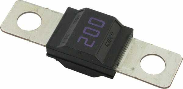 Pièces agricoles - Eclairage - Fusible bande 32V 200A longueur 41mm violet pack 1x