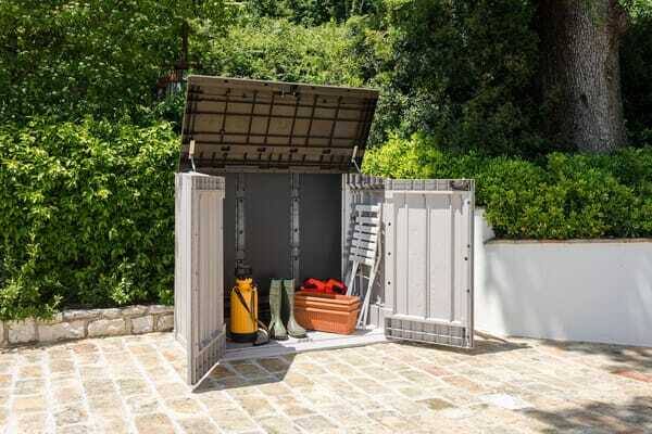 Pièces agricoles - Outils atelier - Conteneur plastique pour réception de livraison en extérieure 850x1450x1245 mm