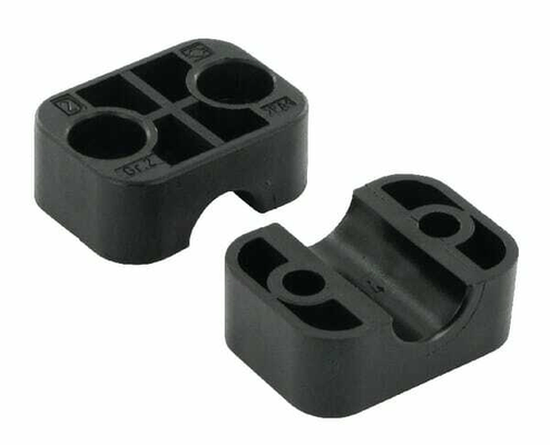 Pièces agricoles - Hydraulique - Demi-coq. noire lisse A2 14mm