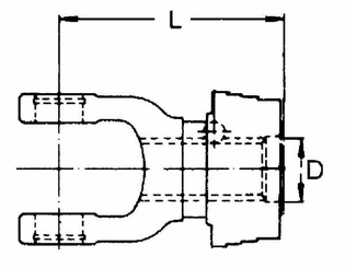 Pièces agricoles - Transmission - Mâchoire W2500 ASGE 1-3/8 (6)