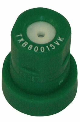 Pièces agricoles - Pièce Pulvérisateur - Buse à cône creux TXB 80° 015 vert céramique TeeJet