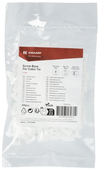 Pièces agricoles - Fasteners - Serre-câble pour vis, 4.8, 100Pcs