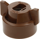 Capuchon de buse marron 8mm