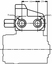 Pièces agricoles - Hydraulique - Valve prioritaire 152B0016 Int.